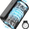 Automatic Male Masturbation Telescopic Rotating Vaginal Masturbation Device Electric Sex Toy Men Piston Masturbation Cup Adults